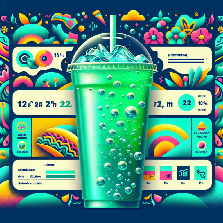 Taco Bell Baja Blast Calories