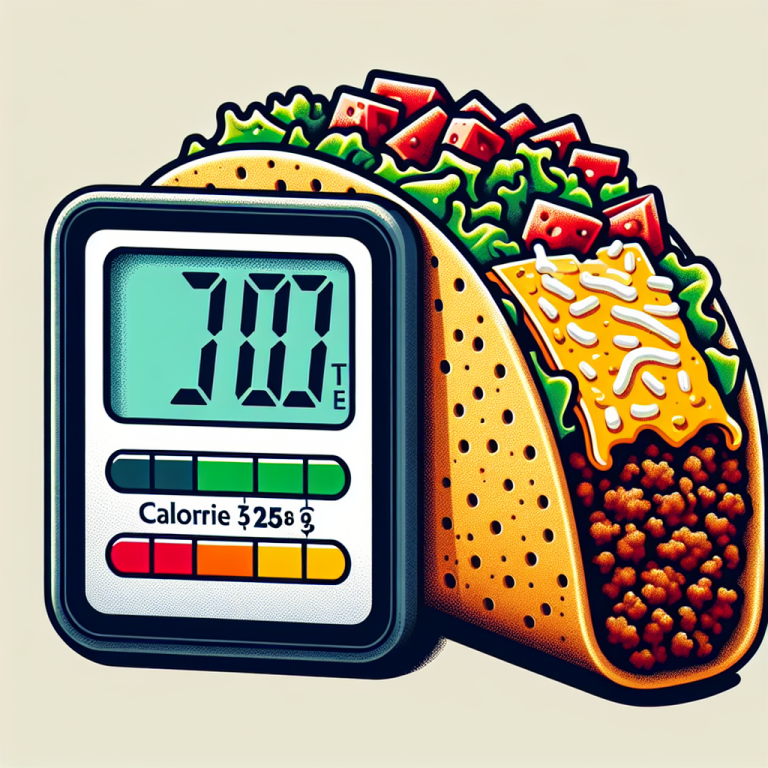 Hard Taco Taco Bell Calories