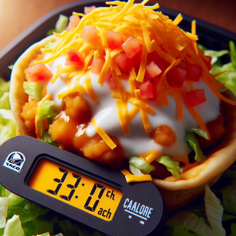 Taco Bell Cheesy Street Chalupa Calories