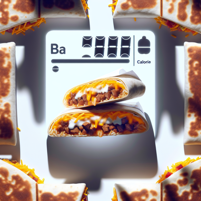 Taco Bell Quesarito Calories