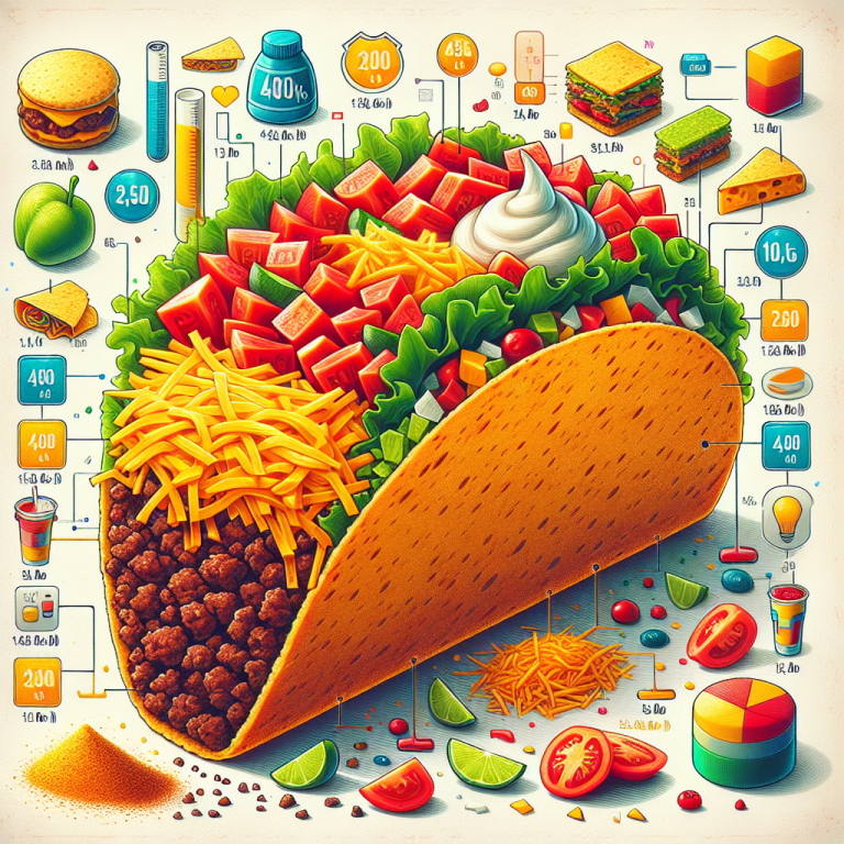 Understanding the Caloric Content of Taco Bell’s Crunchy Taco Supreme