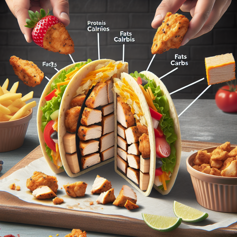 Discover the Caloric Breakdown of Taco Bell’s Chicken Tacos