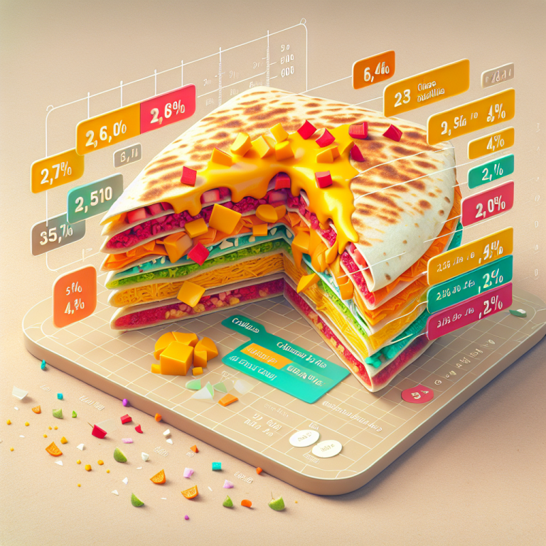 Unwrapping the Calories: How Many Are in a Taco Bell Cheese Quesadilla?