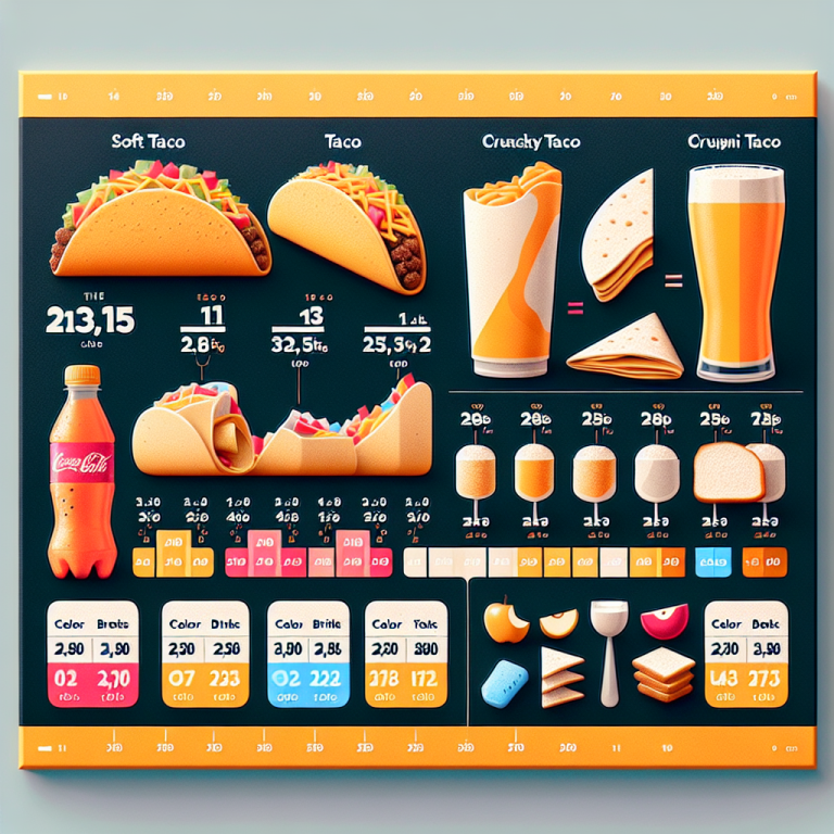 Understanding Taco Bell Calories: A Comprehensive Guide