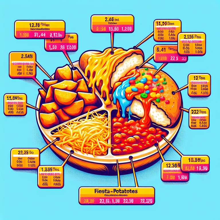 Understanding the Caloric Content of Taco Bell’s Fiesta Potatoes