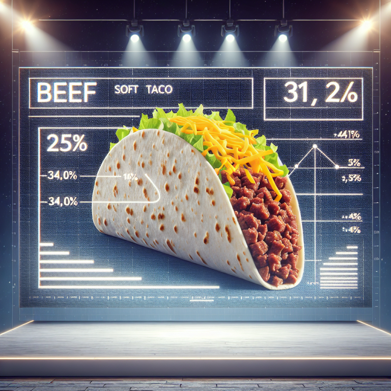 Unpacking the Nutritional Value: How Many Calories Are in a Beef Soft Taco from Taco Bell?