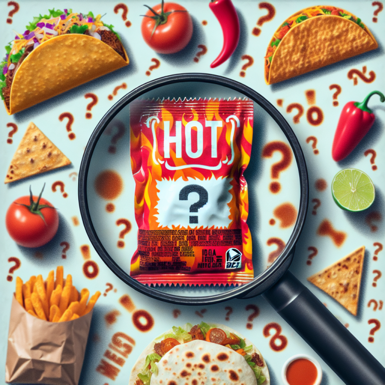 Unraveling the Mystery: How Many Calories Are in Taco Bell Fire Sauce?