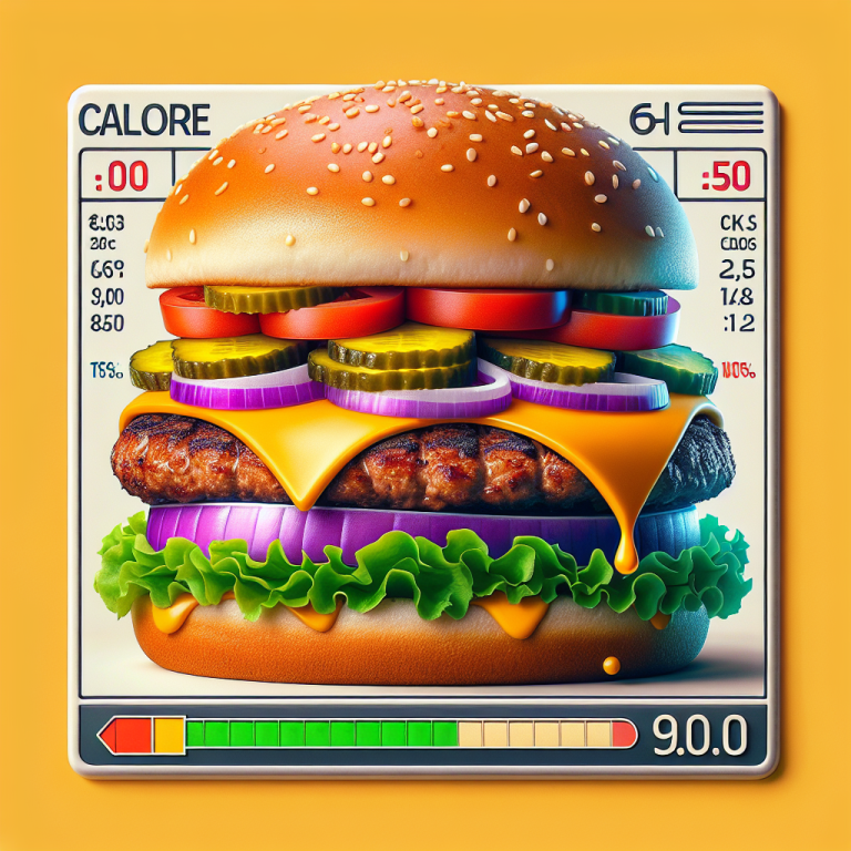 Wendys Cheeseburger Calories