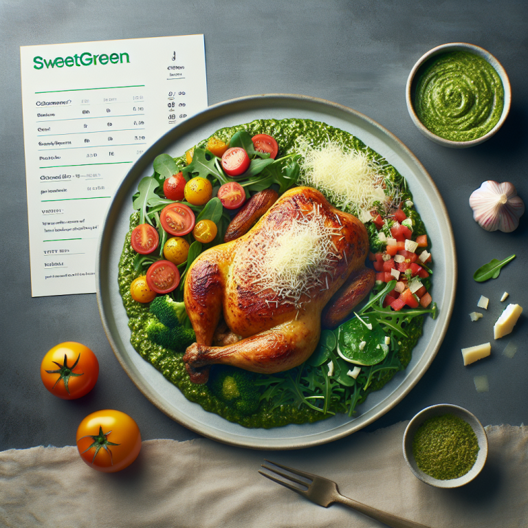 Sweetgreen Chicken Pesto Parm Calories