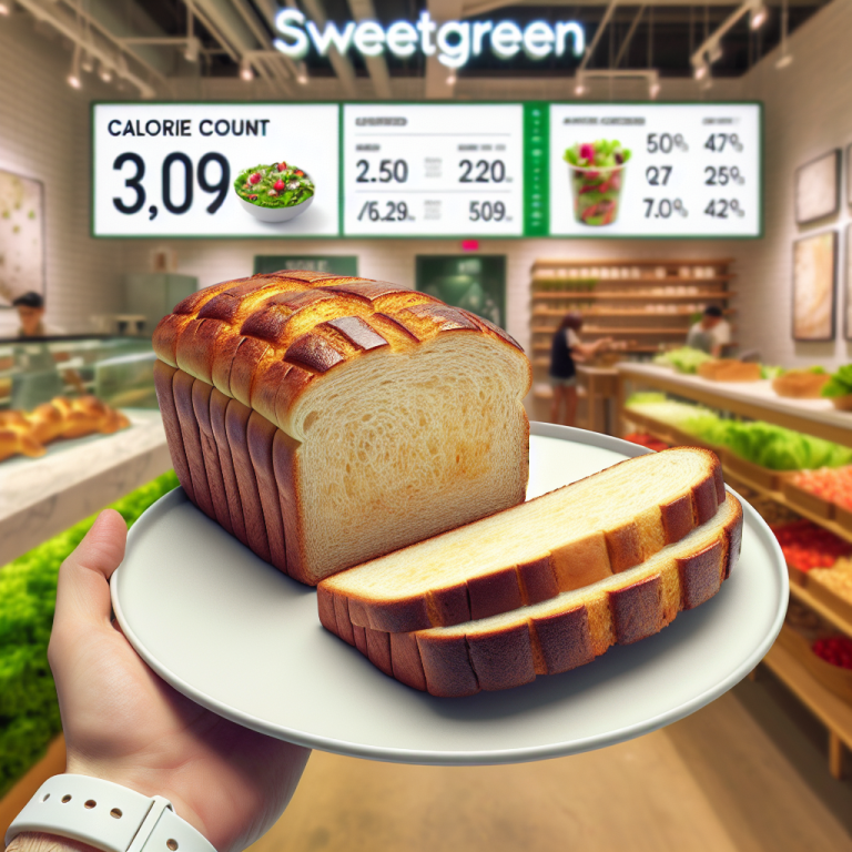 Calories In Sweetgreen Bread